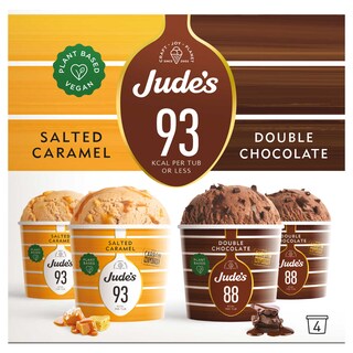 Jude's | Plant based | Salted caramel | Multipack 