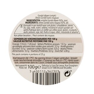 Taste Of Inspiration | Delhaize | Olives Gordal sans noyaux 