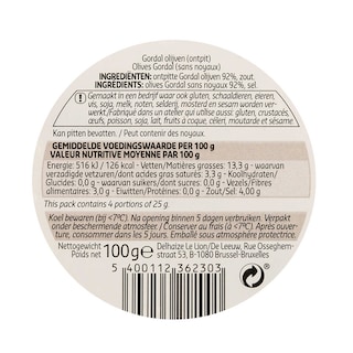 Taste Of Inspiration | Delhaize | Olives Gordal sans noyaux 