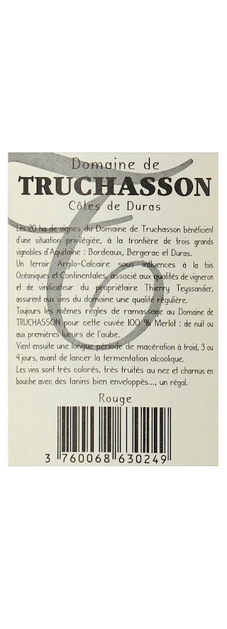 France - Frankrijk | Côtes de Duras | Domaine de Truchasson 