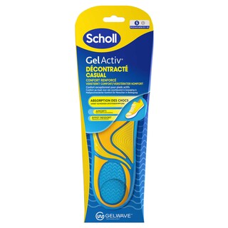 Scholl | Semelles | Quotidien Gel Actif | 35.5-40.5 