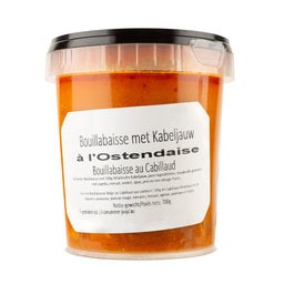 Bouillabaisse met kabeljauw