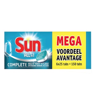 Sun | Tablettes lave-vaisselle | All in one | Regular 