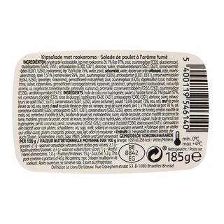 Delhaize | Salade | Poulet fumé 