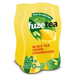 Fuze Tea | Black Tea | Thé noir | Lemon Lemongrass | PET 