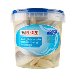 Delhaize | Filets de hareng | Vinaigre 