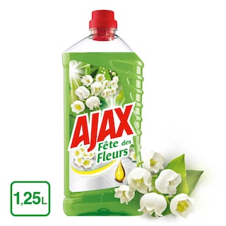 Ajax | Nettoyant | Fleurs de printemps | 2° à 1/2pr 