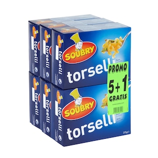 SOUBRY | 375G TORSELLI 5+1GRATIS 