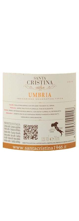 Italie - Italië | Umbria IGT | Santa Cristina Wit 