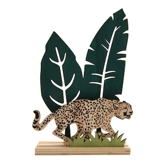 Delhaize | Tigre en Bois 14x20 