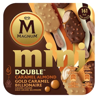 Magnum | Magnum | Mini | Double caramel & gold 