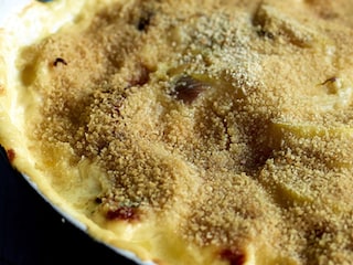 Aardappelgratin met sprotjes / "De verleiding van Jansson"