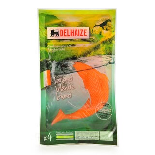 Delhaize | Zalm | Atlantisch-Iers | Gerookt 
