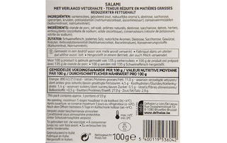 Delhaize | Salami light 