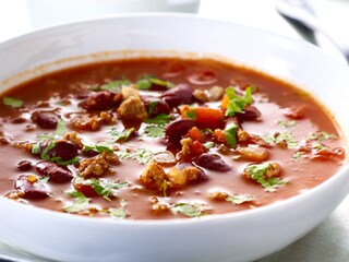 Maaltijdsoep met chili
