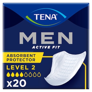 Tena | Men | Inlegkruisjes | Urineverlies | Mannen 
