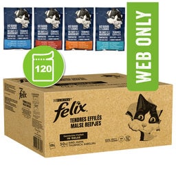 Felix | Malse Reepjes | Kattenvoeding | Adult | Gelei | Rund 