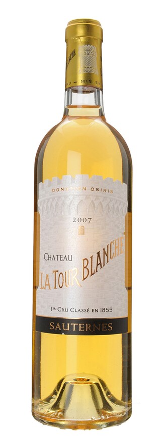 France - Frankrijk | Bordeaux Sauternes | Chateau La Tour Blanche | Houten Kist | 2007 | Witte 