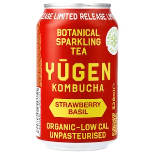 Yugen | Yugen  | Kombucha | Raw | Fraise | Basil | Bio 