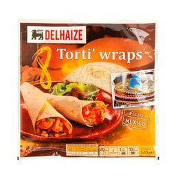 Delhaize | 8 Tortillas | Wraps 