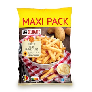 Delhaize | Diepvriesfrieten | Maxi Pack 2,5 kg