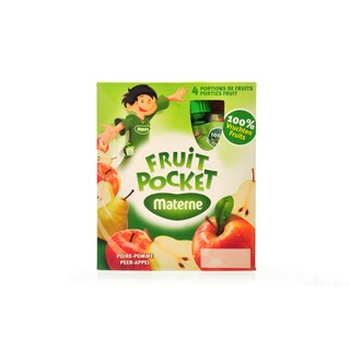 Materne | Fruit Pocket! | Fruit | Pocket | Appel | Peer 