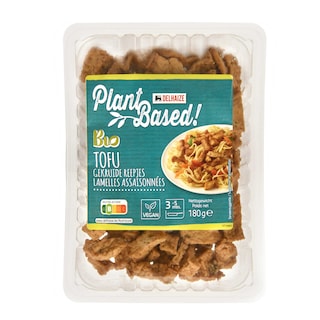 Delhaize | Plant-Based | Tofu | Lamelles | Vegan | Bio 