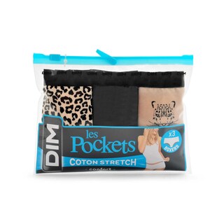 Dim | Paris | Boxers pocket coton | Safari | 44/46 