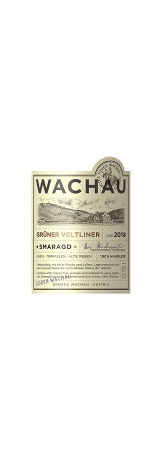 Autriche - Oostenrijk | Wachau | Gruner Veltiner Smaragd Classic 2018 