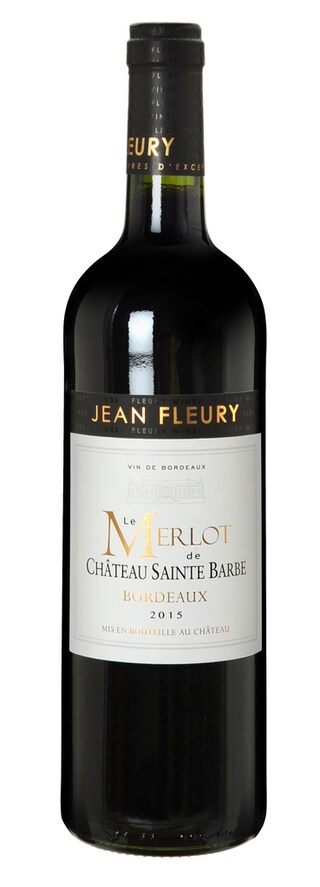 France - Frankrijk | Bordeaux - Bordeaux | Château Ste Barbe Merlot 2015 J. Fleury 