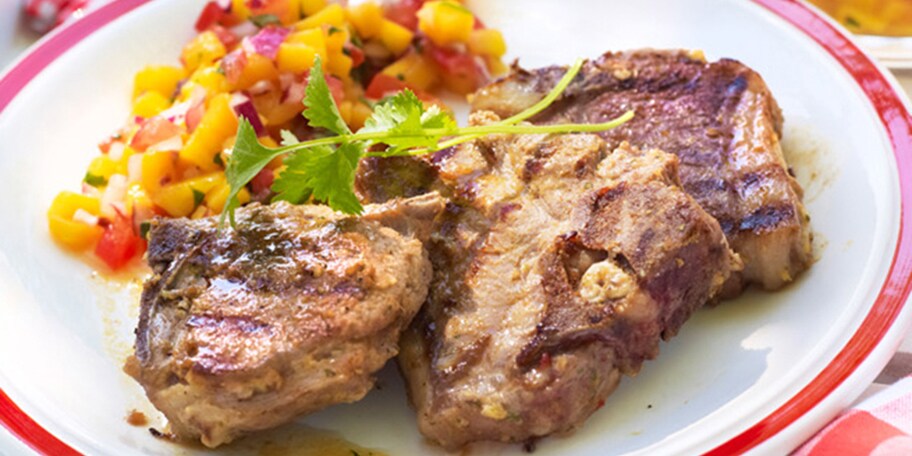 Lamskoteletten op z’n Jamaicaans