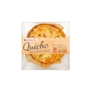 Delhaize | Tarte salée | Saumon fumée 