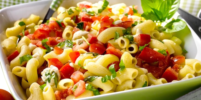 Macceroni à la caprese