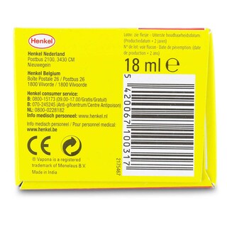 Vapona | Anti Moustiques | Reffil | Universel | 45n 
