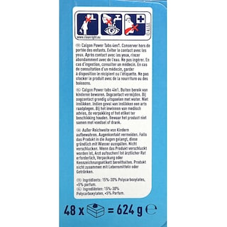 Calgon | Tablettes anti-calcaire | 4 en 1 