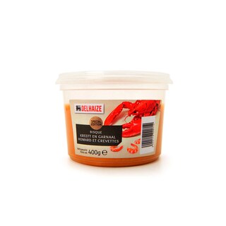 Delhaize | Bisque aux homard et crevettes 
