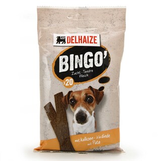 Delhaize | Snacks chien | Strips | Dinde | 