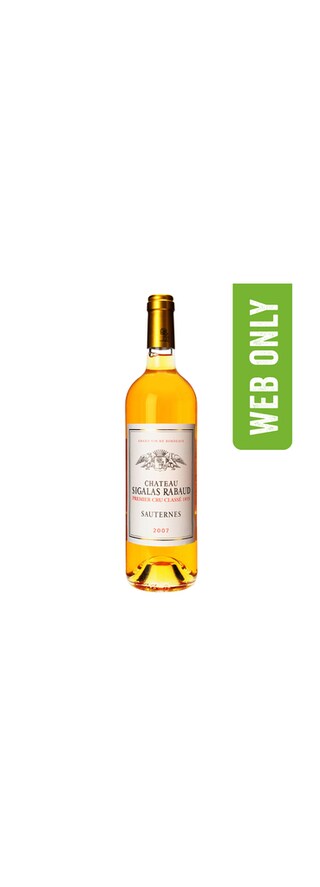 Chateau Sigalas Rabaud | Sauternes 1er Cru Classé | 2007 