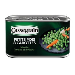 Petits pois-Carottes|Mélange printanier|Etuvé