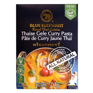 Blue Elephant | Curry | Jaune | Pâte 70 gr