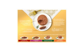 Gourmet | Gold | Kattenvoeding | Mousse | Vlees/Vis 
