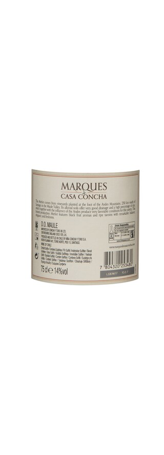 Chili | Central Valley | Concha Y Toro Marques Merlot 