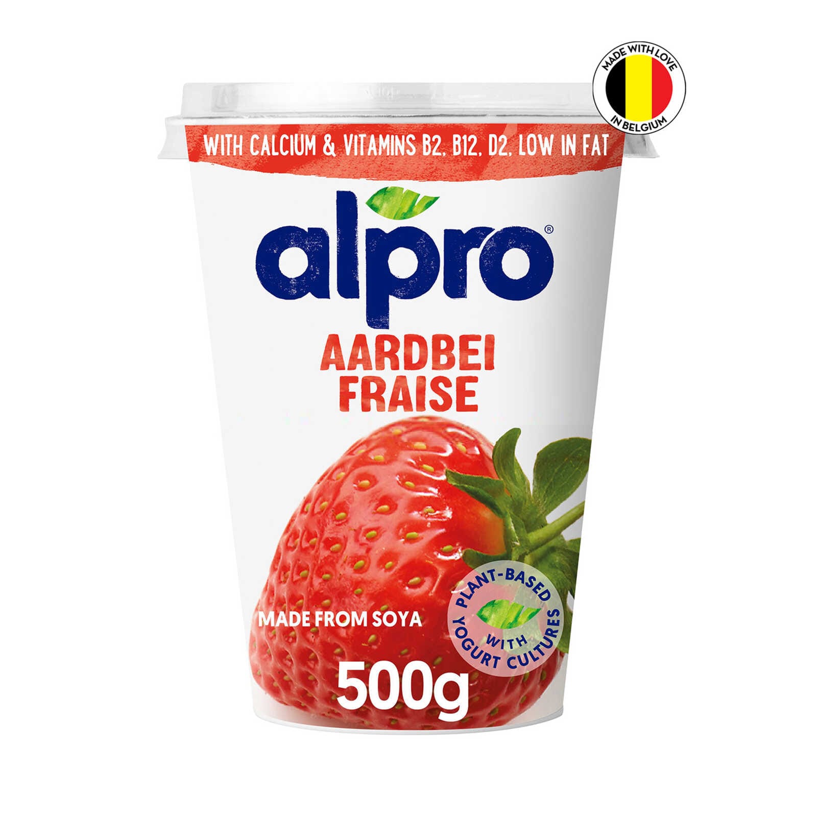 Alpro Protéiné Alternative Végétale au Yaourt aux Fruits Rouges