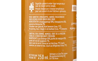 Delhaize | Smoothie | Mangue-Orange-Pas fr | Frais 25 cl