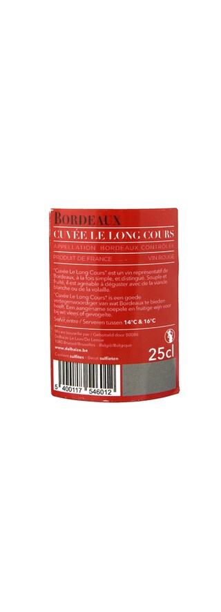 Le Long Cours | Bordeaux 25 cl