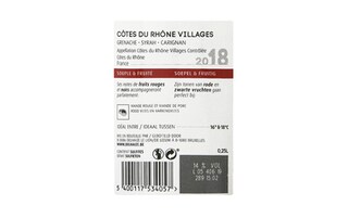 France - Frankrijk | Rhône - Côtes du Rhône Village | Côtes du Rhône Villages 2018 