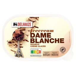 Delhaize | Créme glacée | Dame blanche 90 cl