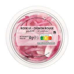 Delhaize | Gepekelde rode ui 