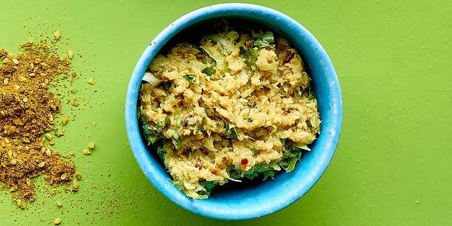 Pittig oosterse foreldip