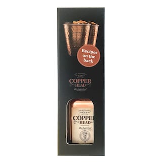 Copperhead | Gin | 50cl | Cups Giftbox 